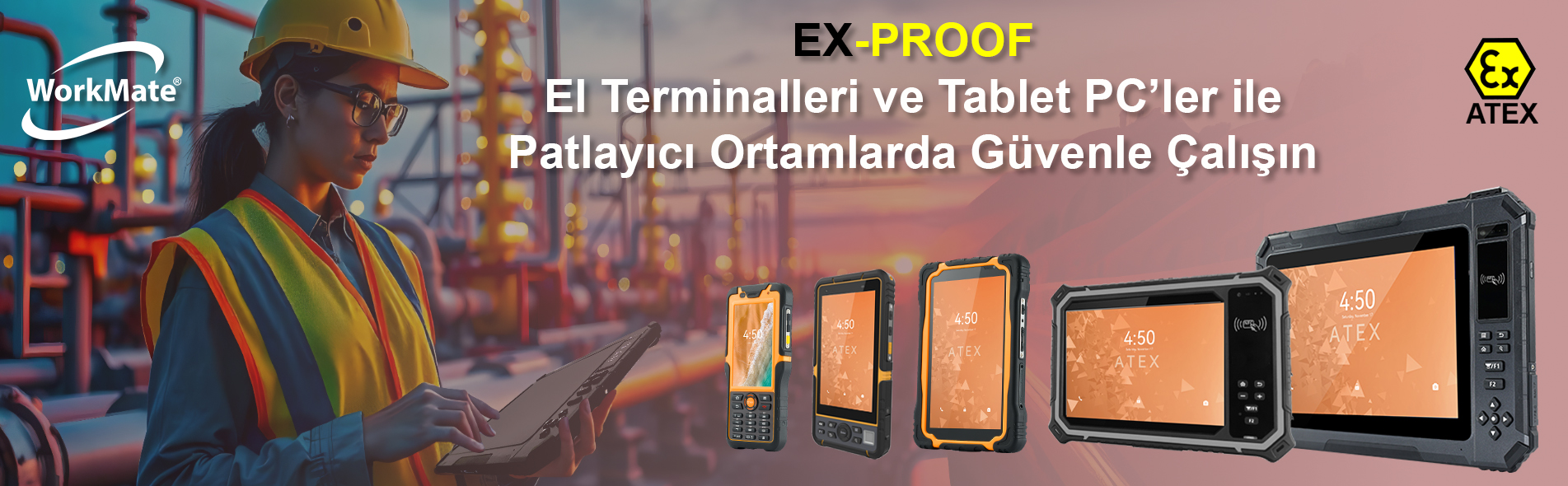 WorkMate ATEX Terminal - Tablet PC